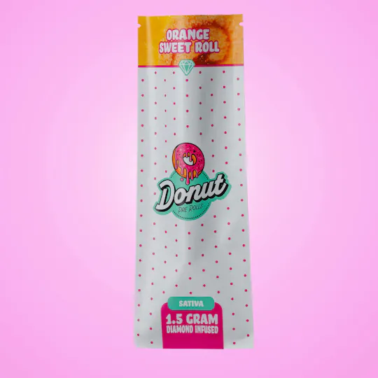 Donut - Orange Sweet Roll | Infused Joint | 1.5g - 1