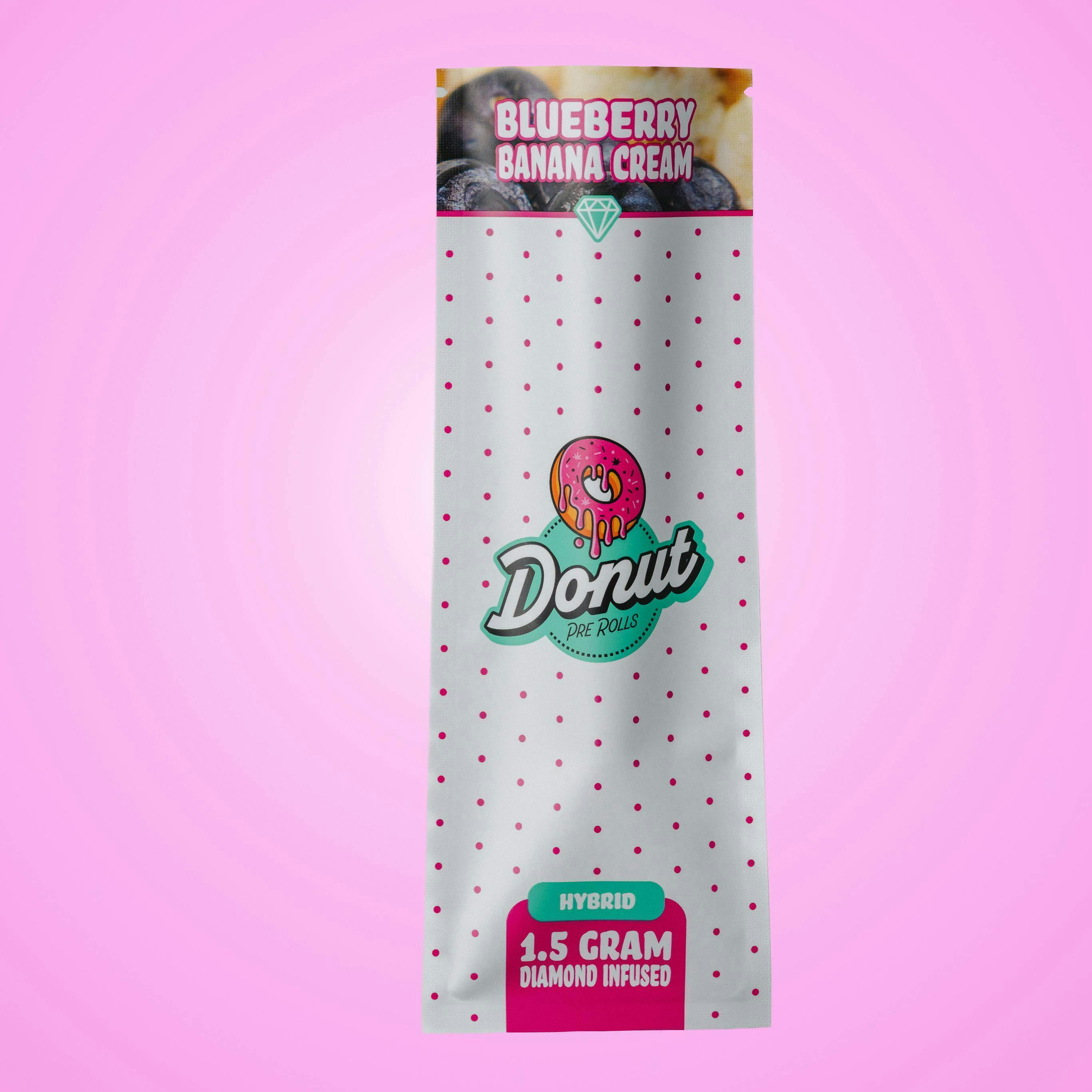 Donut - Blueberry Banana Cream | Infused Joint | 1.5g - 1