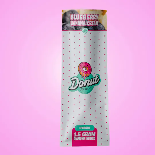 Donut - Blueberry Banana Cream | Infused Joint | 1.5g - 1