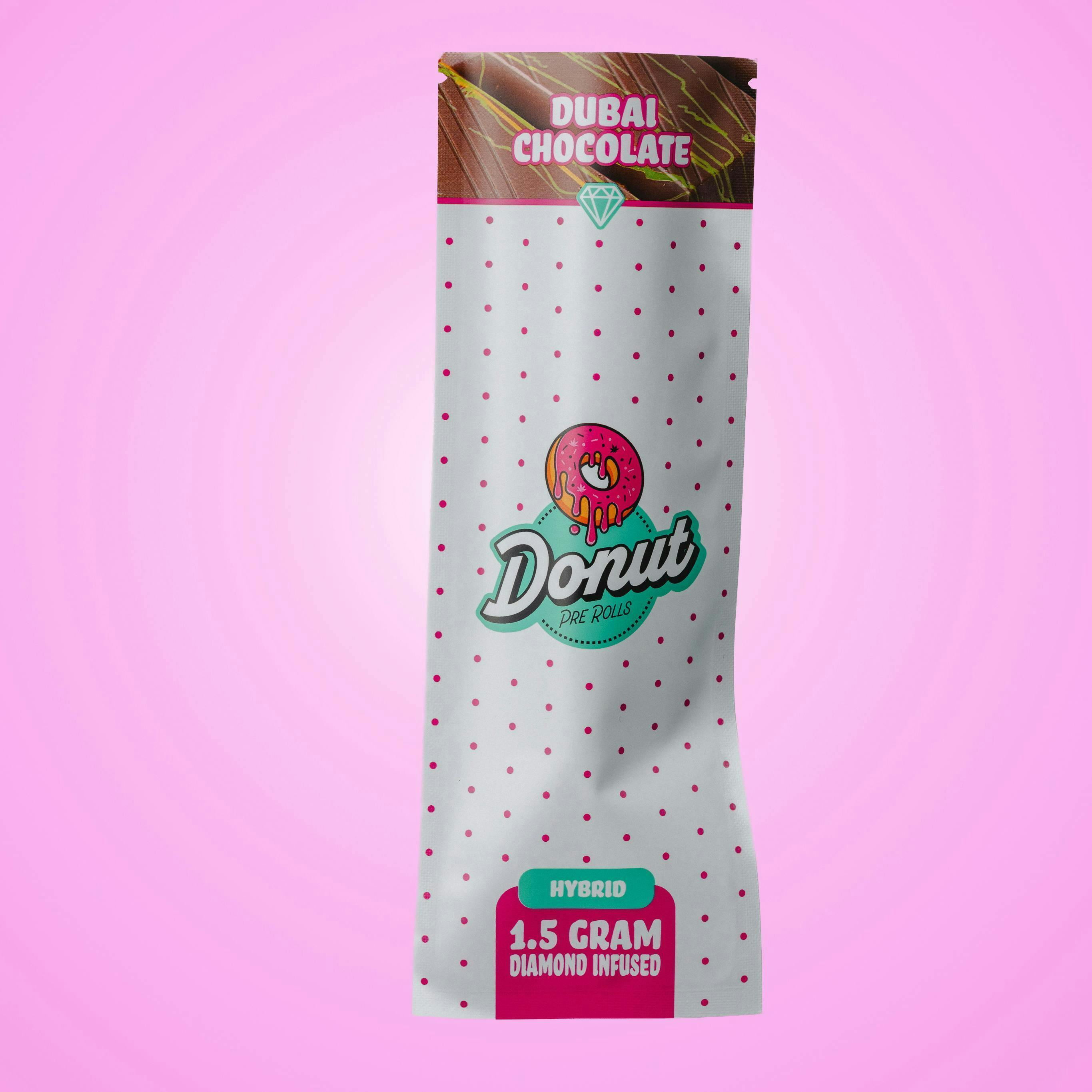 Donut - Dubai Chocolate | Infused Joint | 1.5g - 1
