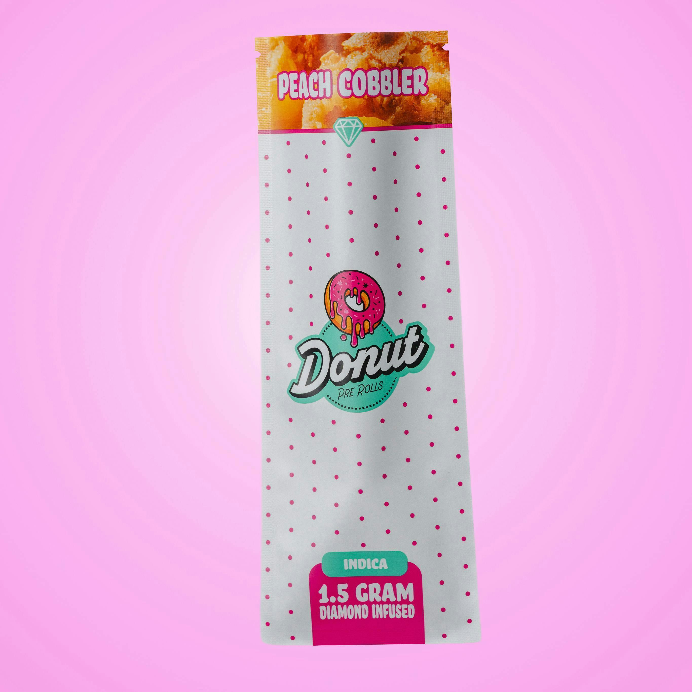Donut - Peach Cobbler | Infused Joint | 1.5g - 1