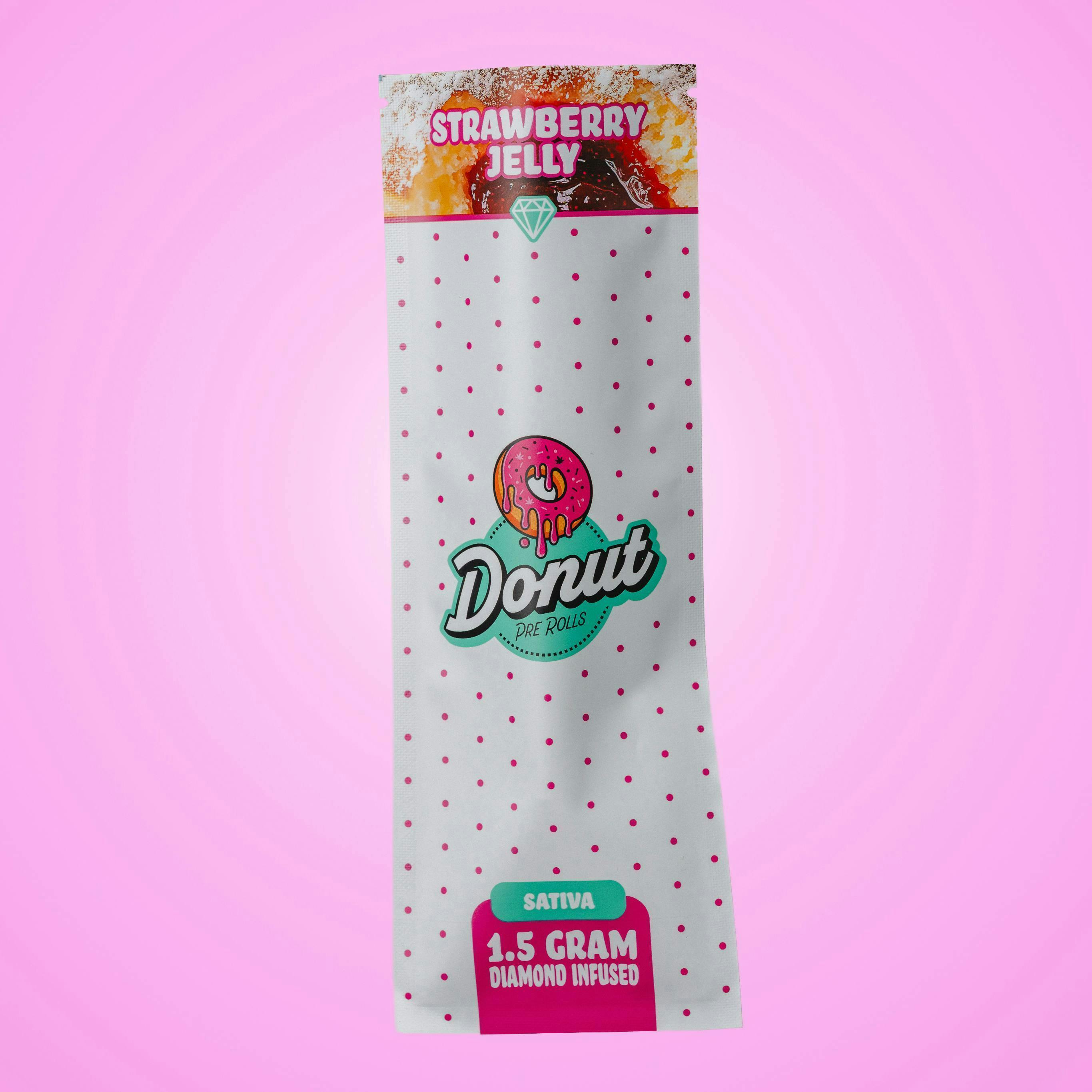 Donut - Strawberry Jelly | Infused Joint | 1.5g - 1
