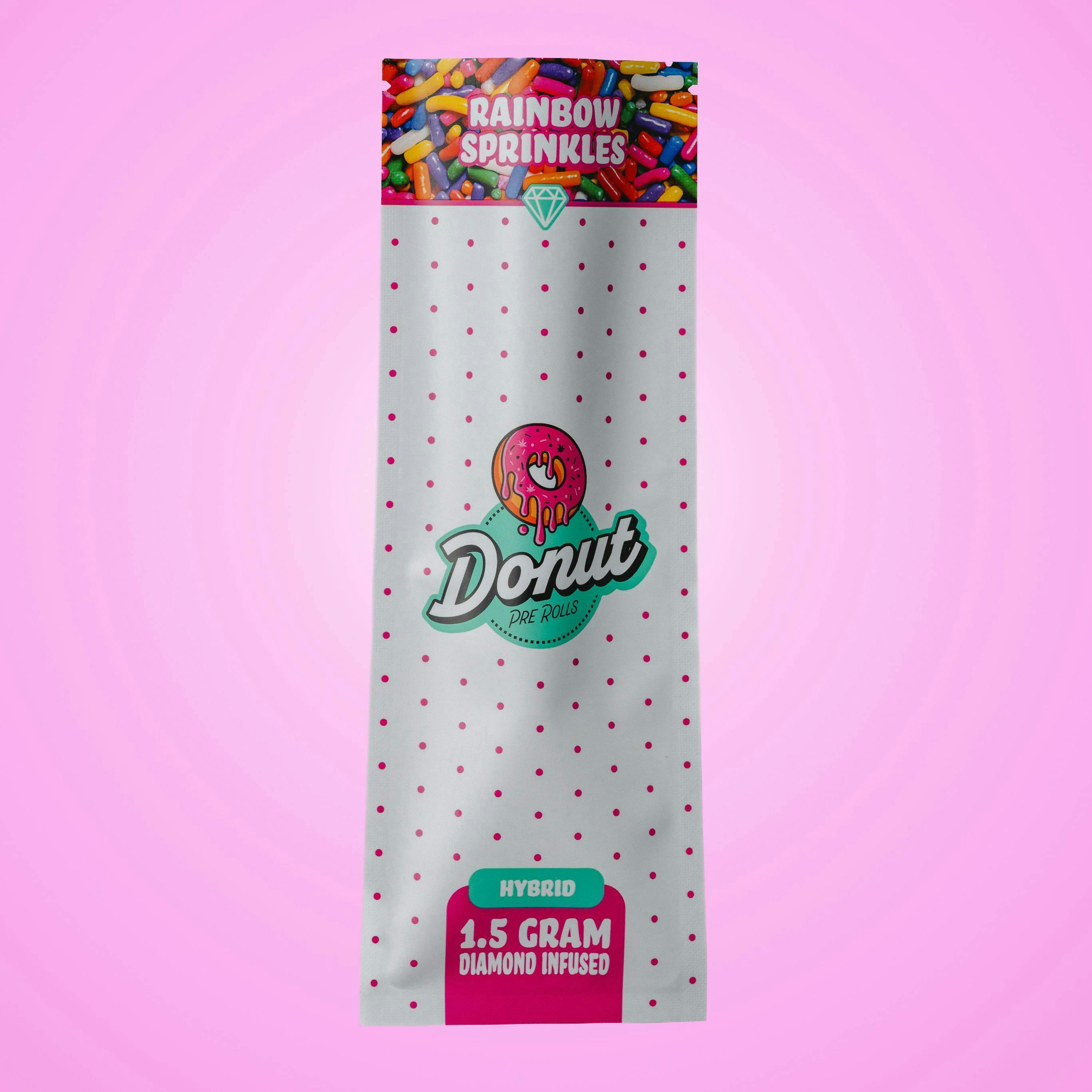 Donut - Rainbow Sprinkles | Infused Joint | 1.5g - 1