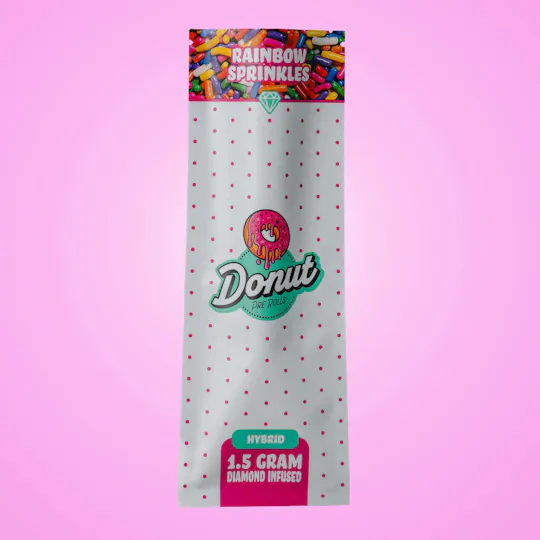 Donut - Rainbow Sprinkles | Infused Joint | 1.5g - 1