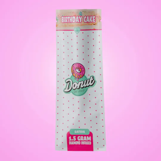 Donut - Birthday Cake | Infused Joint | 1.5g - 1