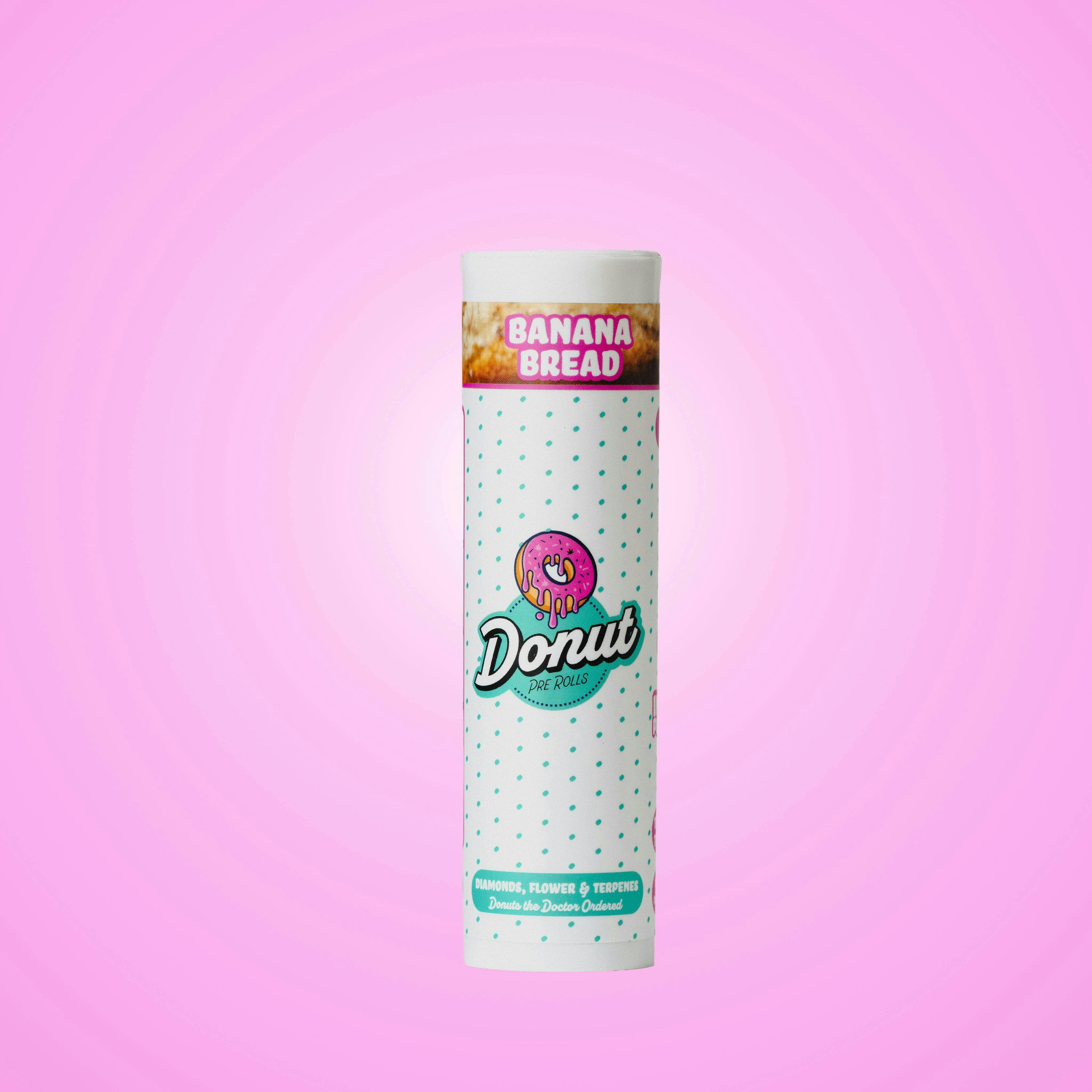 Donut - Banana Bread | Infused Joints | 1.5g each | 5pk - 1