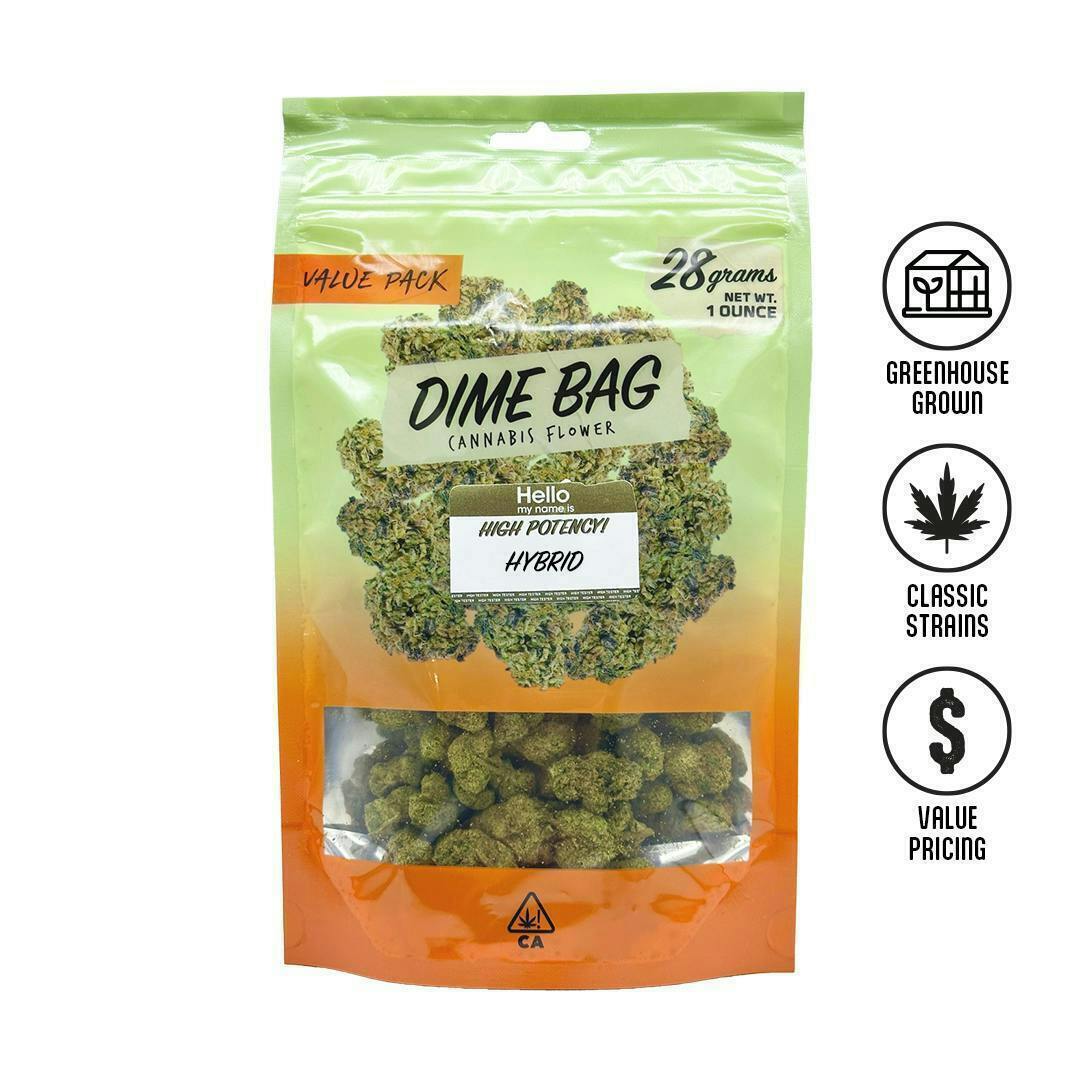 Dime Bag - Dime Bag | Grapes & Cream | Big Buds | 28g - 1