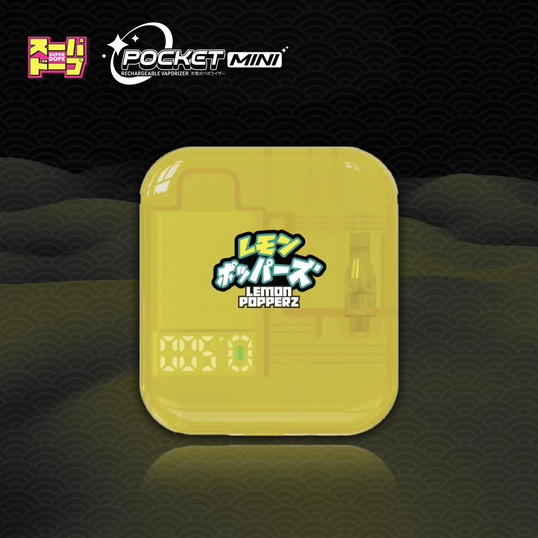Super Dope - 💫 Pocket Mini Vape - Lemon Popperz (1g) - 1