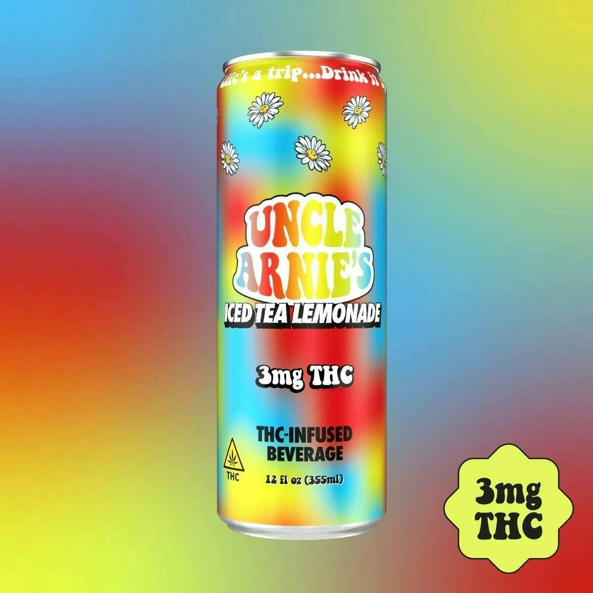 Uncle Arnies - Arnie OG | Iced Tea Lemonade | Non-Carbonated | 3mg/ea | 12oz - 1