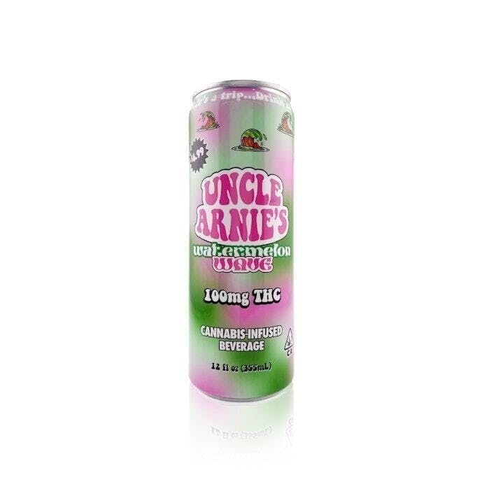 Uncle Arnies - Uncle Arnie's | Watermelon Wave | Non-Carbonated | 100mg | 12oz - 1