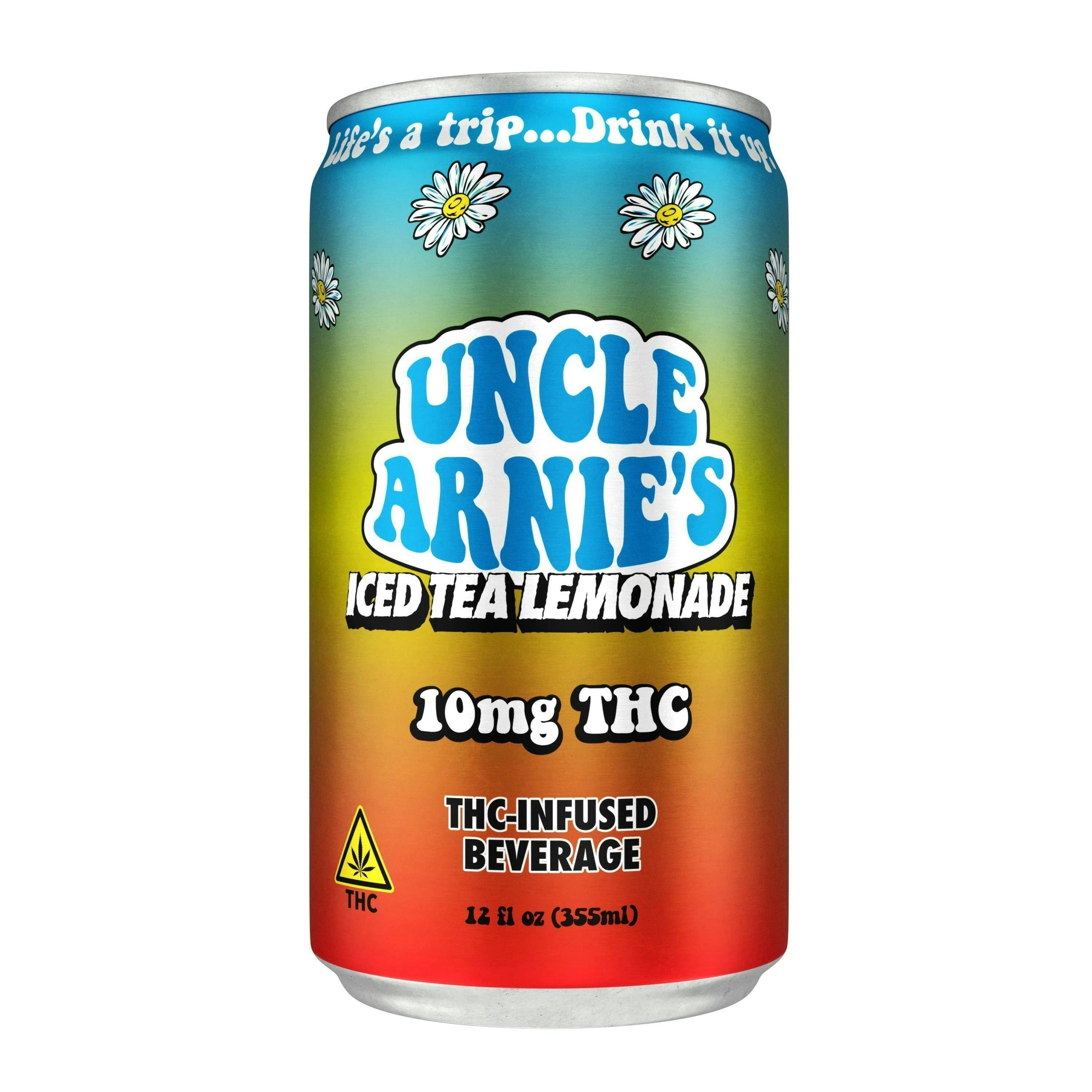 Uncle Arnies - Arnie OG | Iced Tea Lemonade | Non-Carbonated | 10mg/ea | 12oz | 8pk - 1