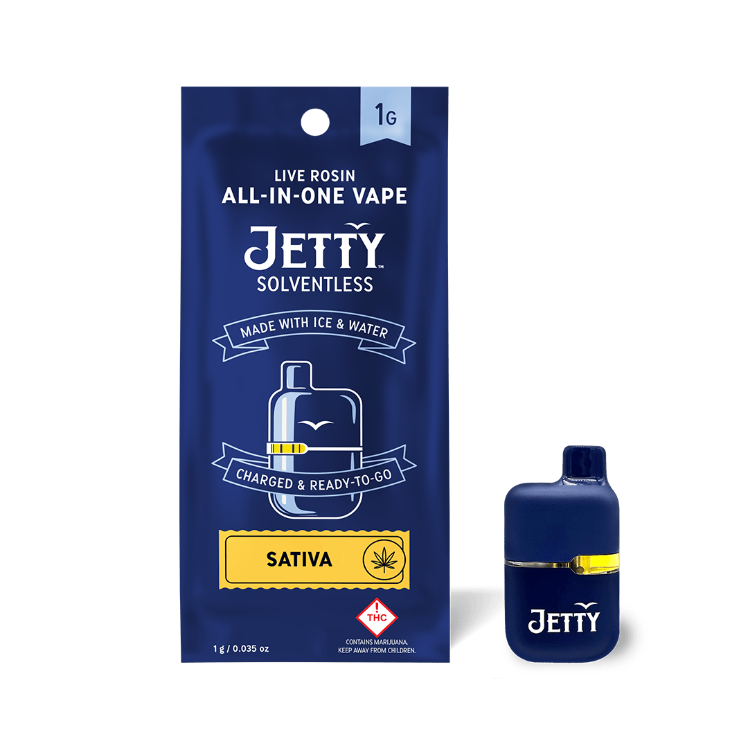 Jetty Extracts - Mini Tank | Sunrise Haze | Live Rosin Disposable | 1g - 1