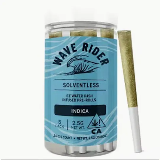 Wave Rider - Berry OG | Hash Infused Minis | 0.5g each | 5pk - 1