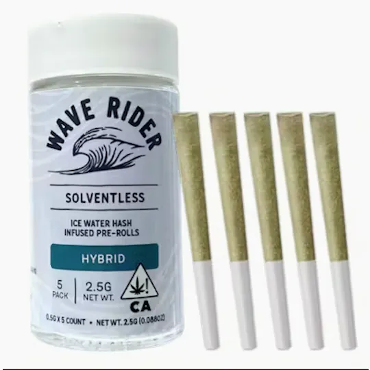 Wave Rider - Wave Rider | Grape Gas | Hash Infused Minis | 0.5g each | 5pk - 1