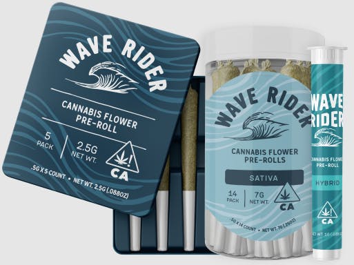 Wave Rider - Wave Rider | Fruit Punch | Minis | 0.5g each | 5pk - 1