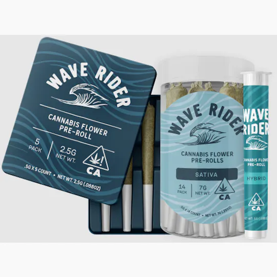 Wave Rider - Wave Rider | Rainbow Runtz | Minis | 0.5g each | 5pk - 1