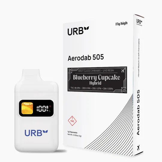 Urb NM - Urb NM | Blueberry Cupcake | Resin Disposable | 1g - 1