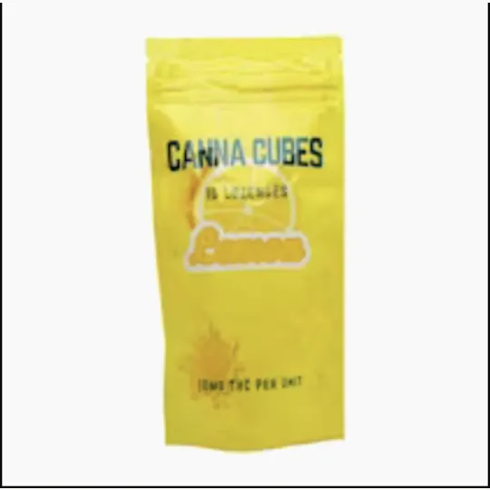 Canna Cubes - Canna Cubes | Lemon | Mints | 100mg | 10ct | 10mg/ea - 1