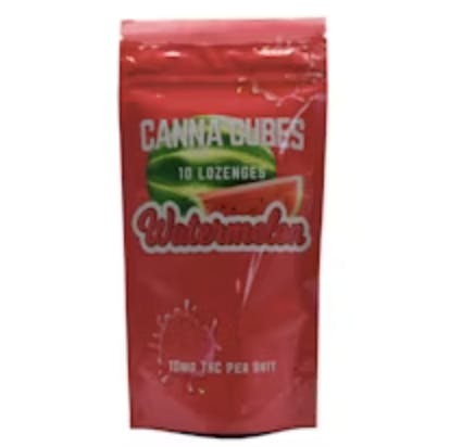 Canna Cubes - Canna Cubes | Watermelon | Mints | 100mg | 10ct | 10mg/ea - 1