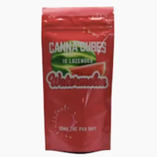 Canna Cubes - Canna Cubes | Watermelon | Mints | 100mg | 10ct | 10mg/ea - 1