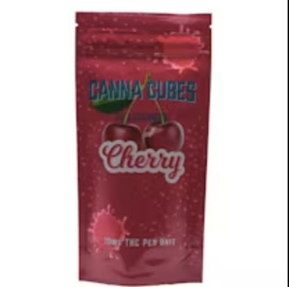 Canna Cubes - Canna Cubes | Cherry | Mints | 100mg | 10ct | 10mg/ea - 1