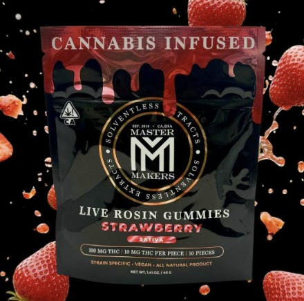 Master Makers - Master Makers | Strawberry Gummies | 100mg | 10pk | 10mg/ea - 1