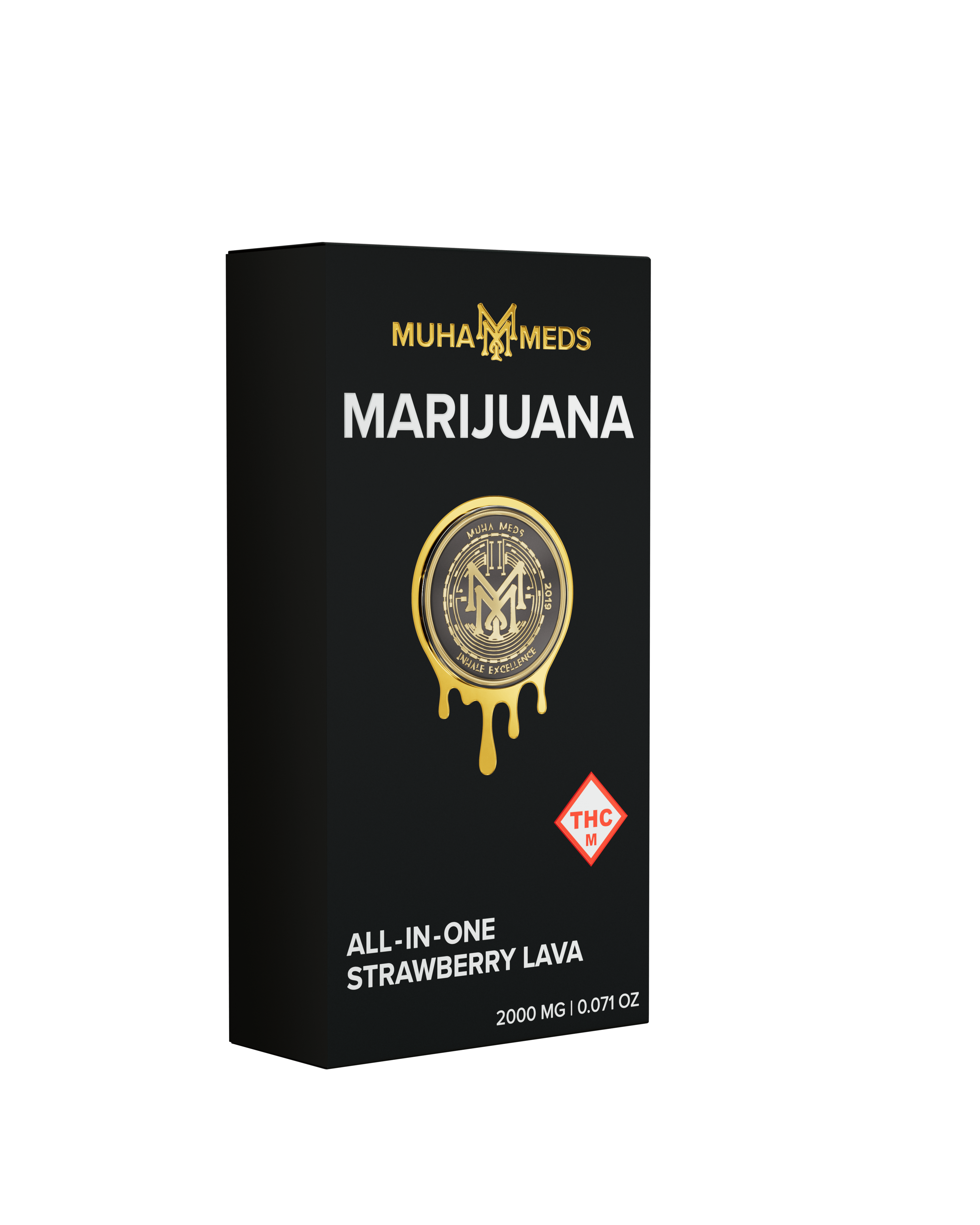 Muha Meds - Muha Meds | Strawberry Lava AIO | Disposable | 2g - 1