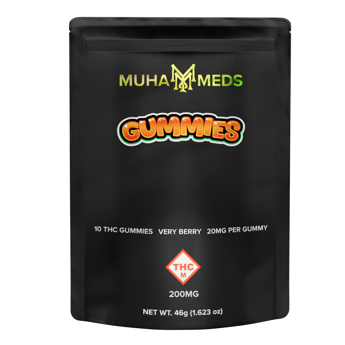 Muha Meds - Muha Meds | Very Berry Gummies | 200mg | 10ct | 20mg/ea - 1