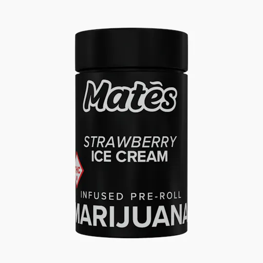 Muha Meds - MO Muha Meds | Strawberry Ice Cream | Infused Joints | 0.6g each | 5pk - 1