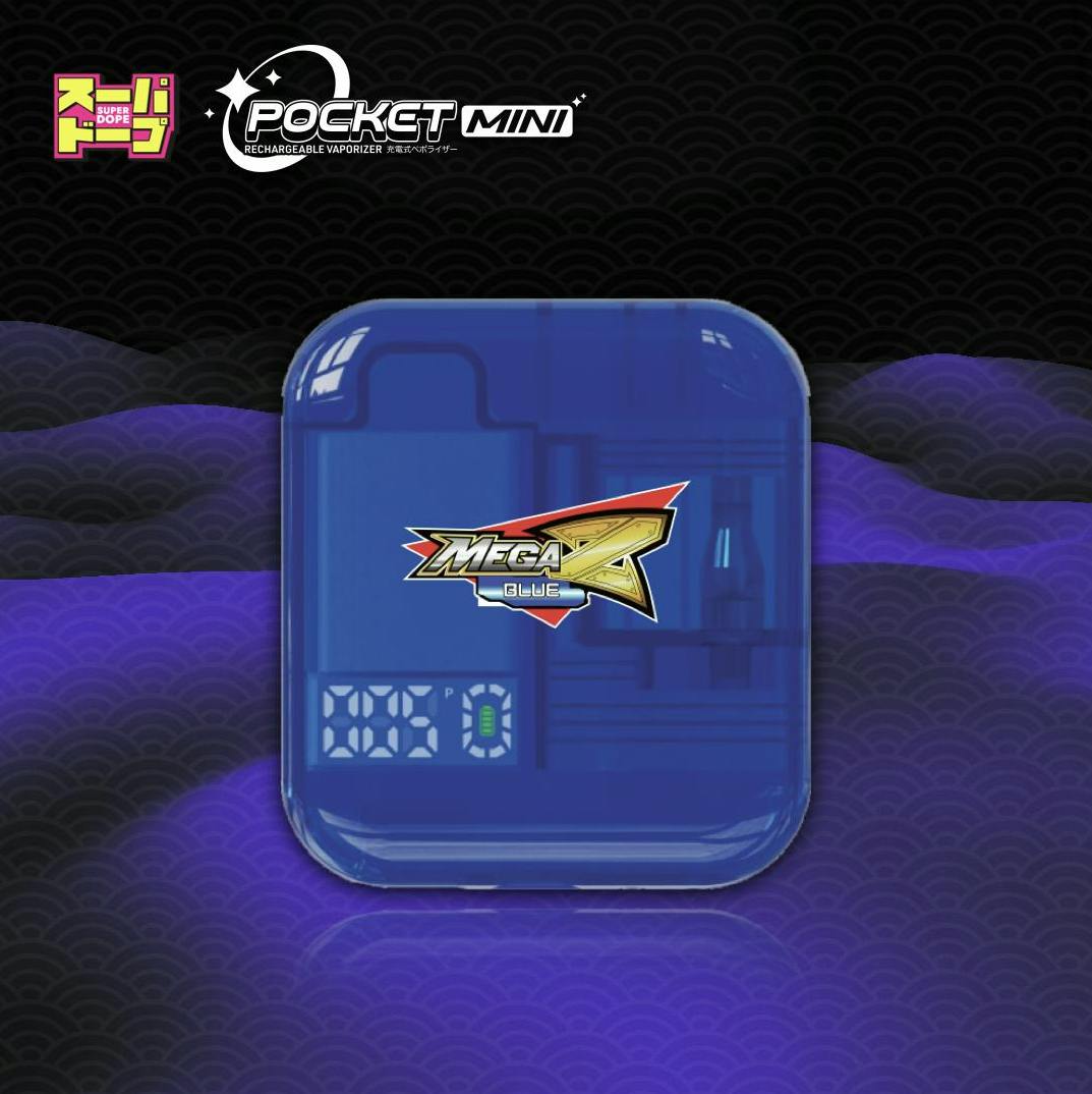 Super Dope - Pocket Mini Vape - Mega Z (Blue) (1g) - 1