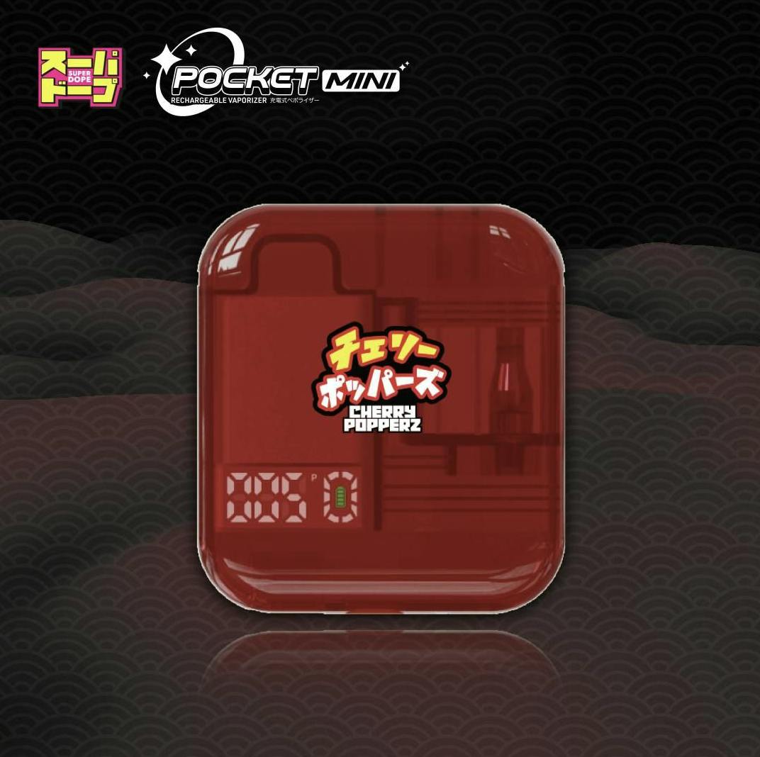 Super Dope - Pocket Mini Vape - Cherry Popperz (1g) - 1