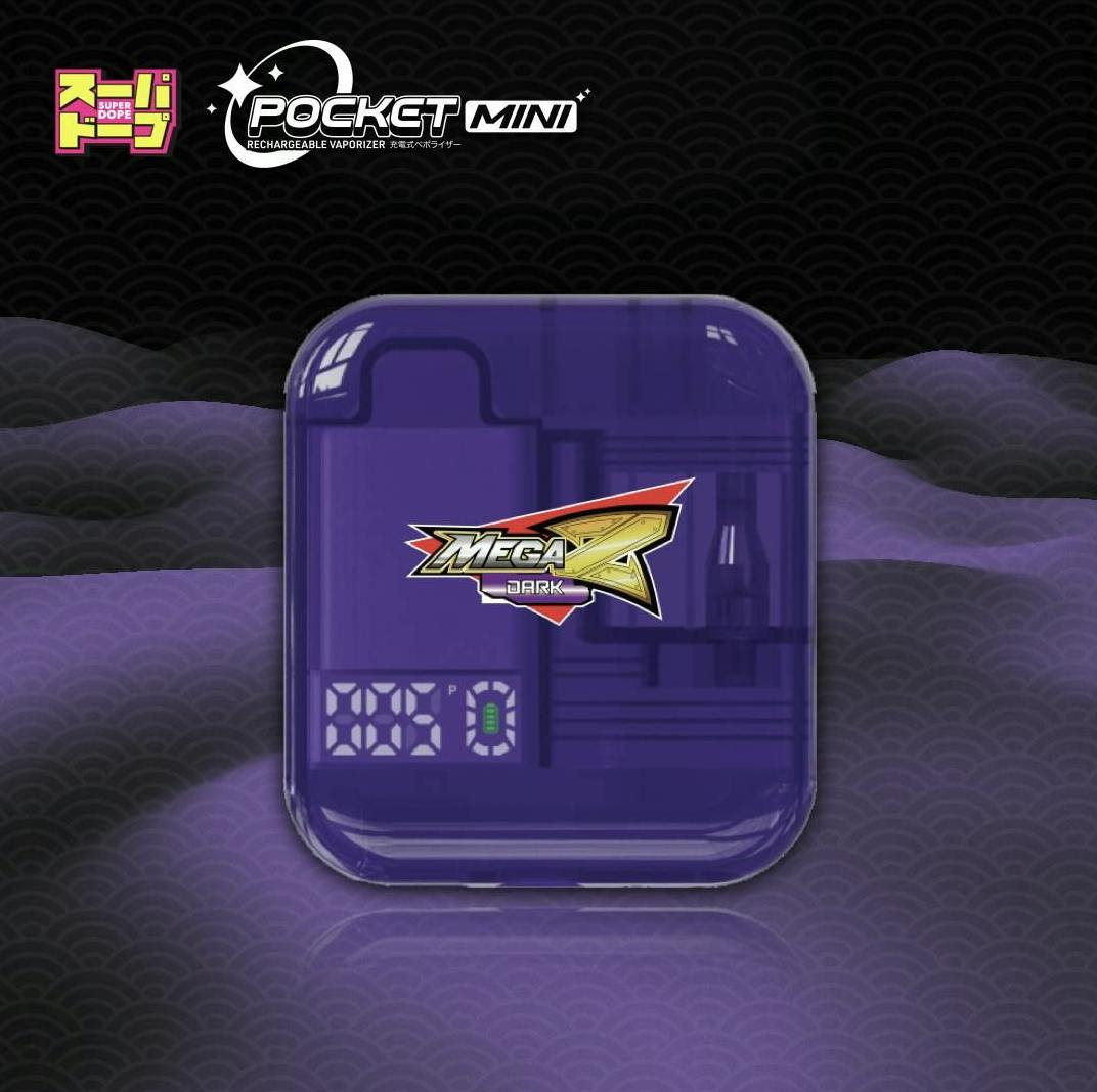 Super Dope - Pocket Mini Vape - Mega Z (Dark) (1g) - 1