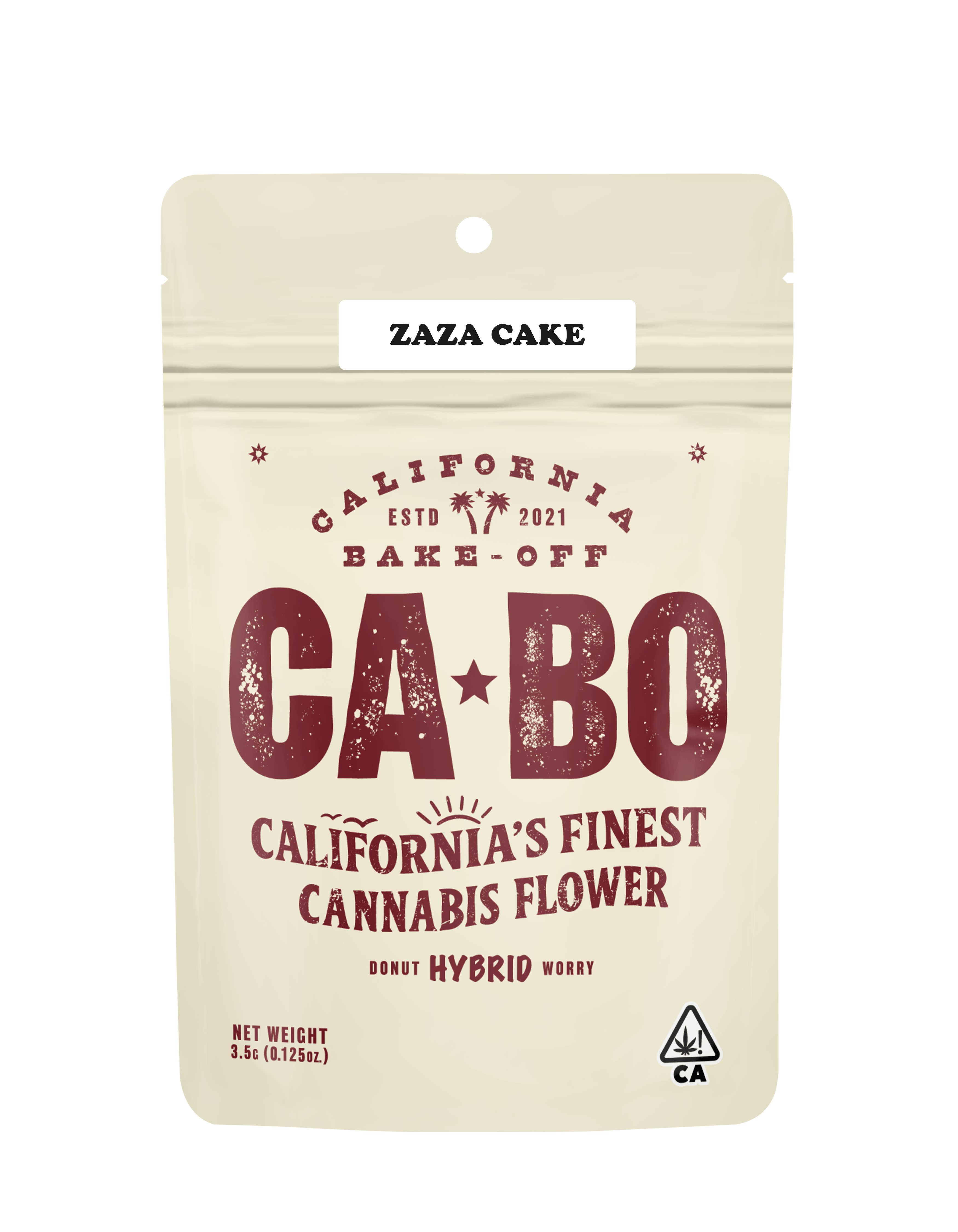 CABO - CABO 3.5g Flower - ZaZa Cake - Hybrid - 1