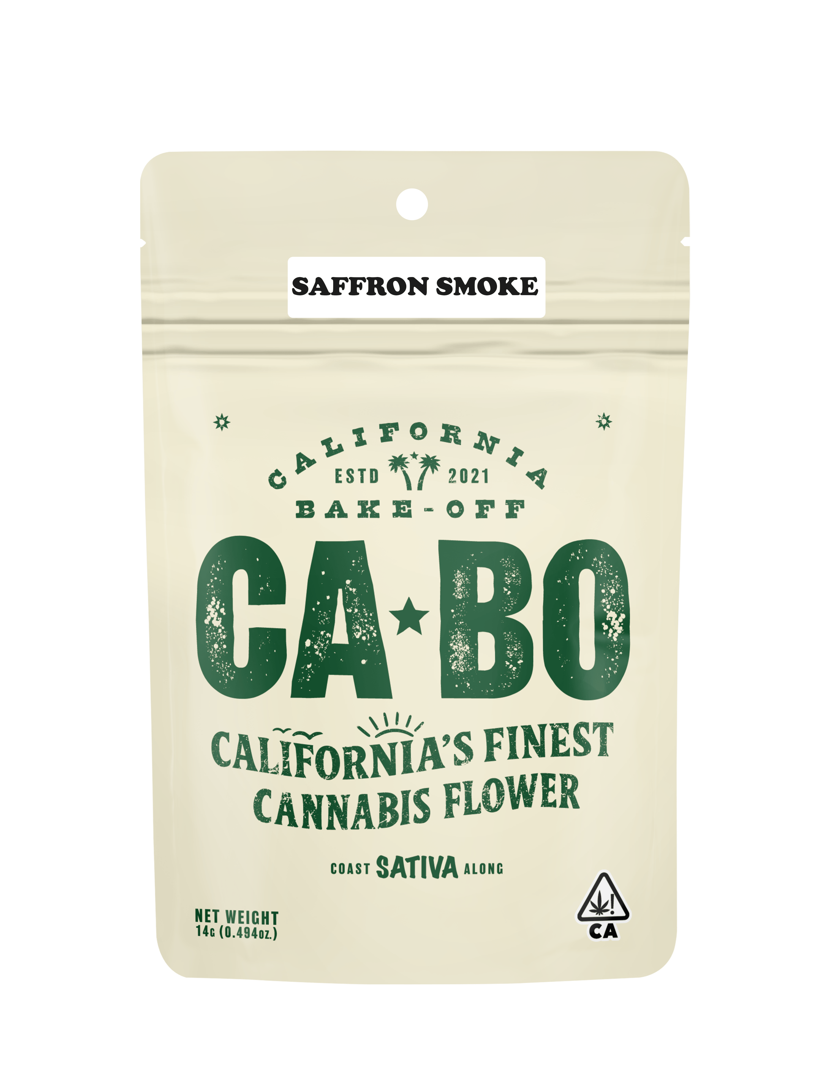 CABO - CABO 14g Flower - Saffron Smoke - Sativa - 1