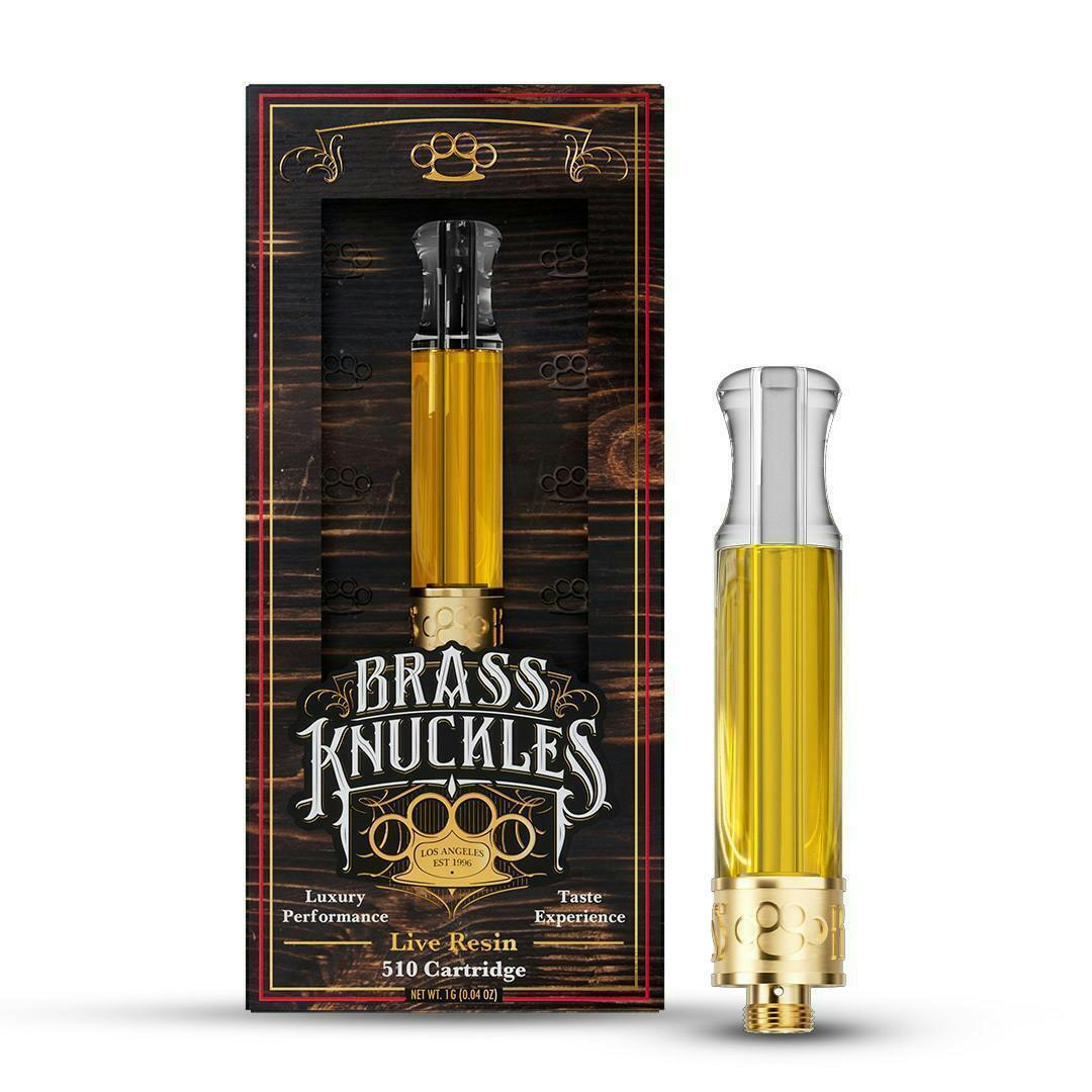 Brass Knuckles - Brass Knuckles | Pineapple Express | Live Resin Cartridge | 1g - 1