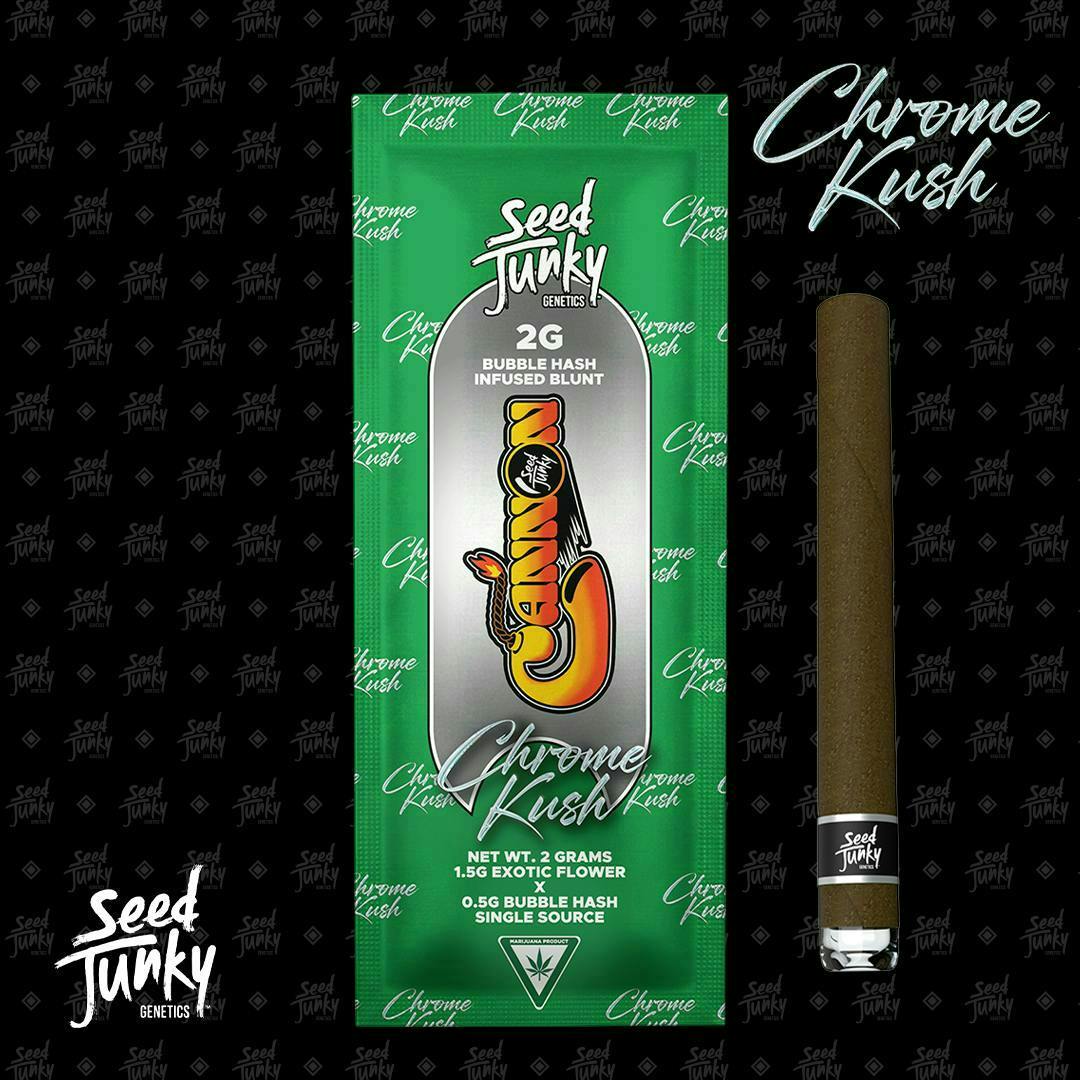 Seed Junky - Chrome Kush | Infused Blunt | 2g - 1
