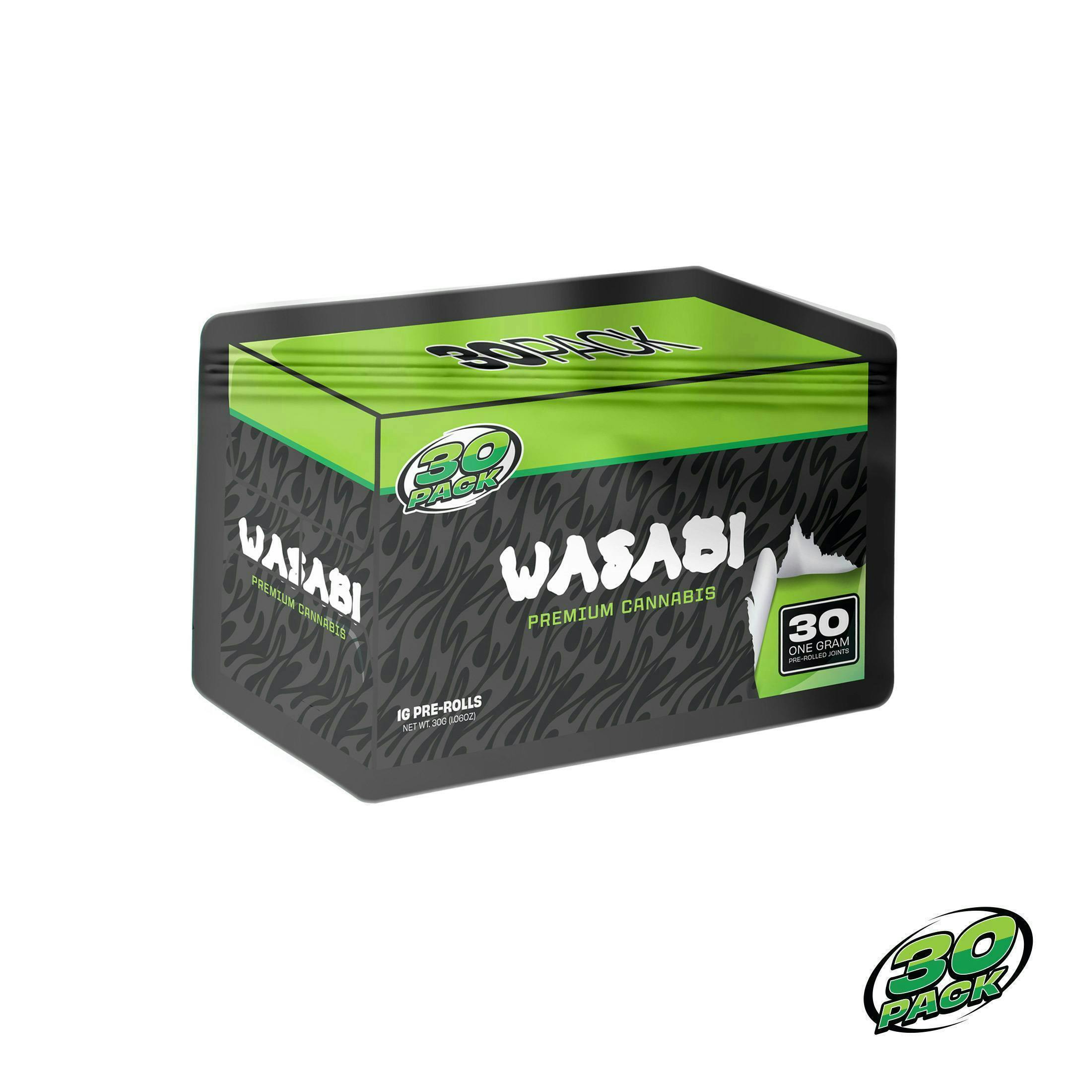 30 Pack - Wasabi | Joints | 1g each | 30pk - 1