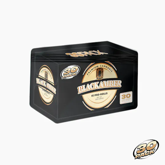 30 Pack - Black Amber | Joints | 1g each | 30pk - 1
