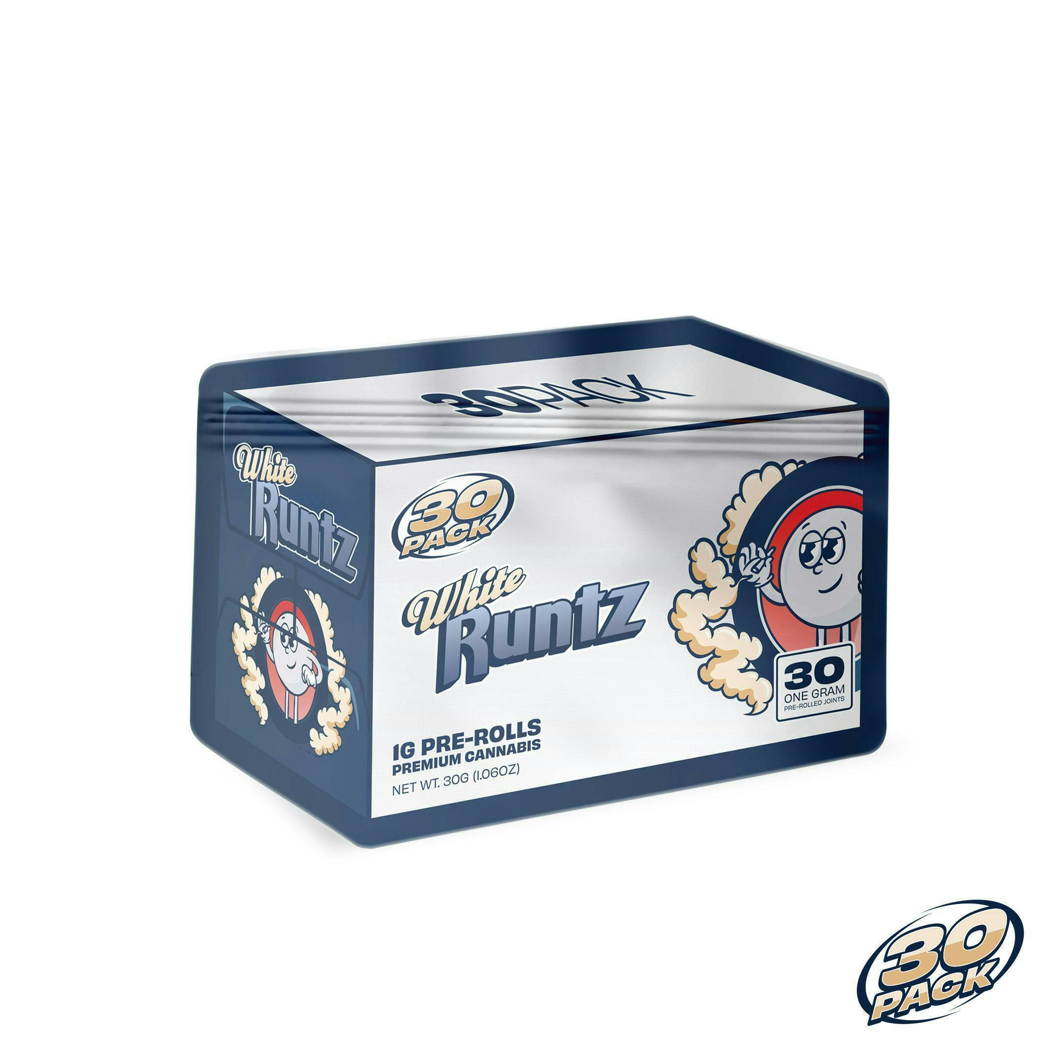 30 Pack - White Runtz | Joints | 1g each | 30pk - 1