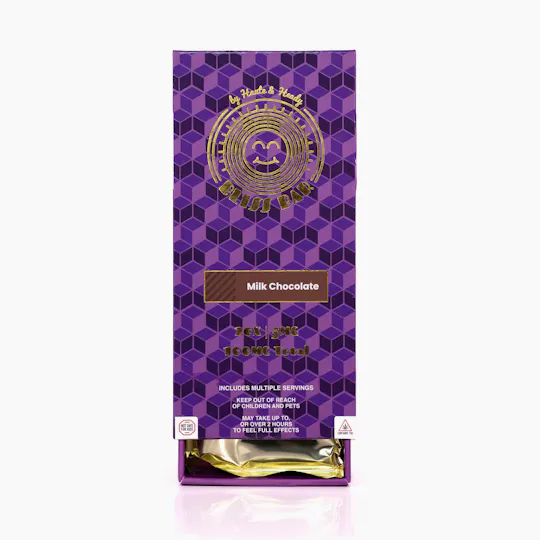 Haute & Heady - Bliss Bar | Milk Chocolate Chocolates | 100mg | 20ct | 5mg/ea - 1