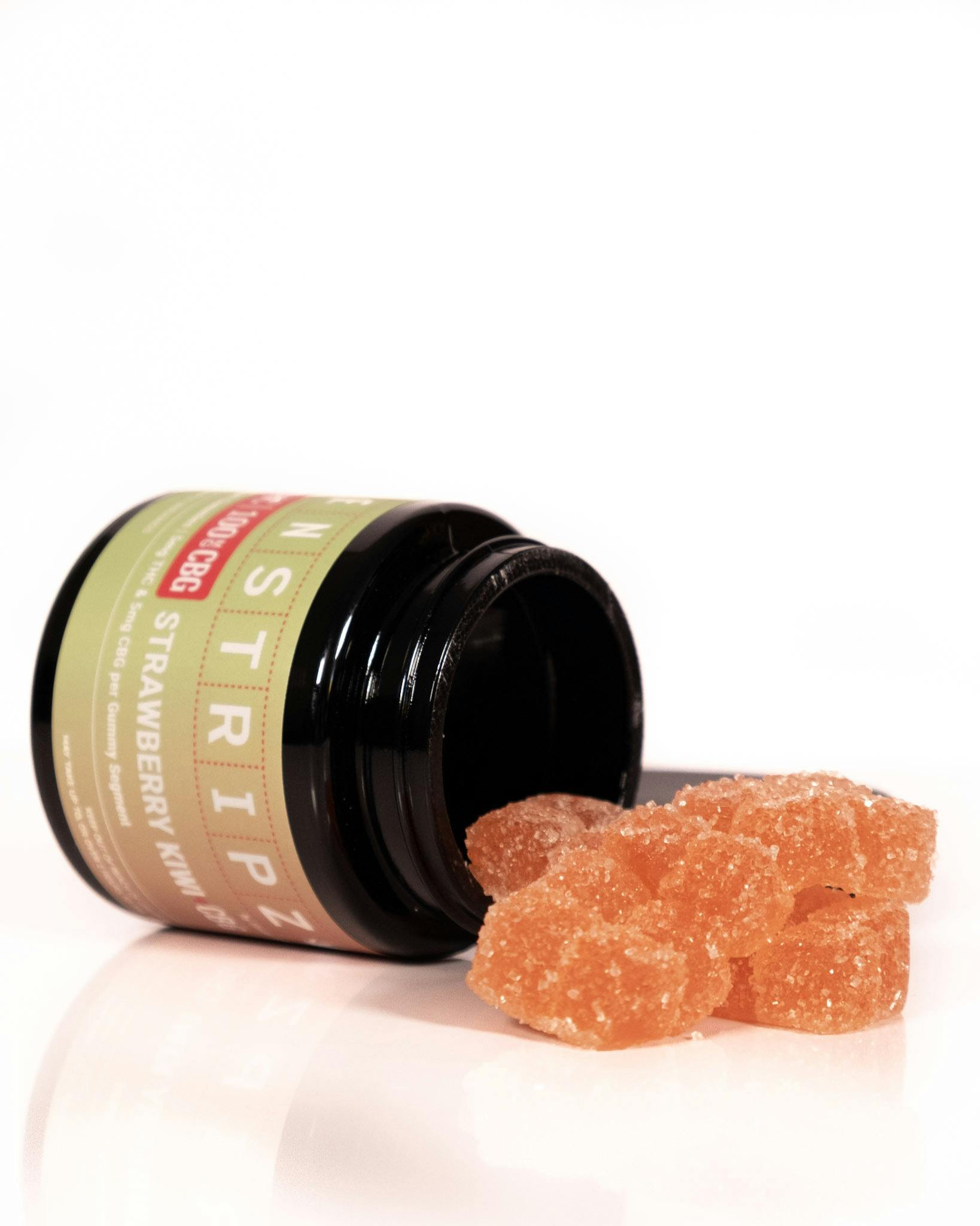 Haute & Heady - Haute & Heady | Strawberry Kiwi 1:1 THC:CBG Gummies | 100mg | 20ct | 5mg/ea - 1