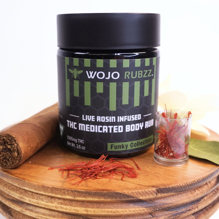 Wojo Co - Wojo Rubzz | Funky - Live Rosin Infused Body Rub - 1