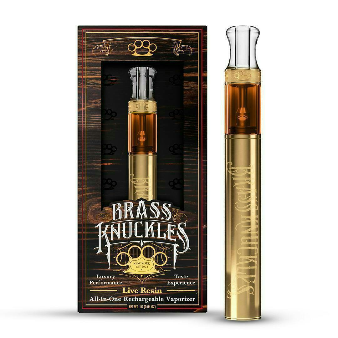 Brass Knuckles - Brass Knuckles | Pineapple Express | Live Resin Disposable | 1g - 1