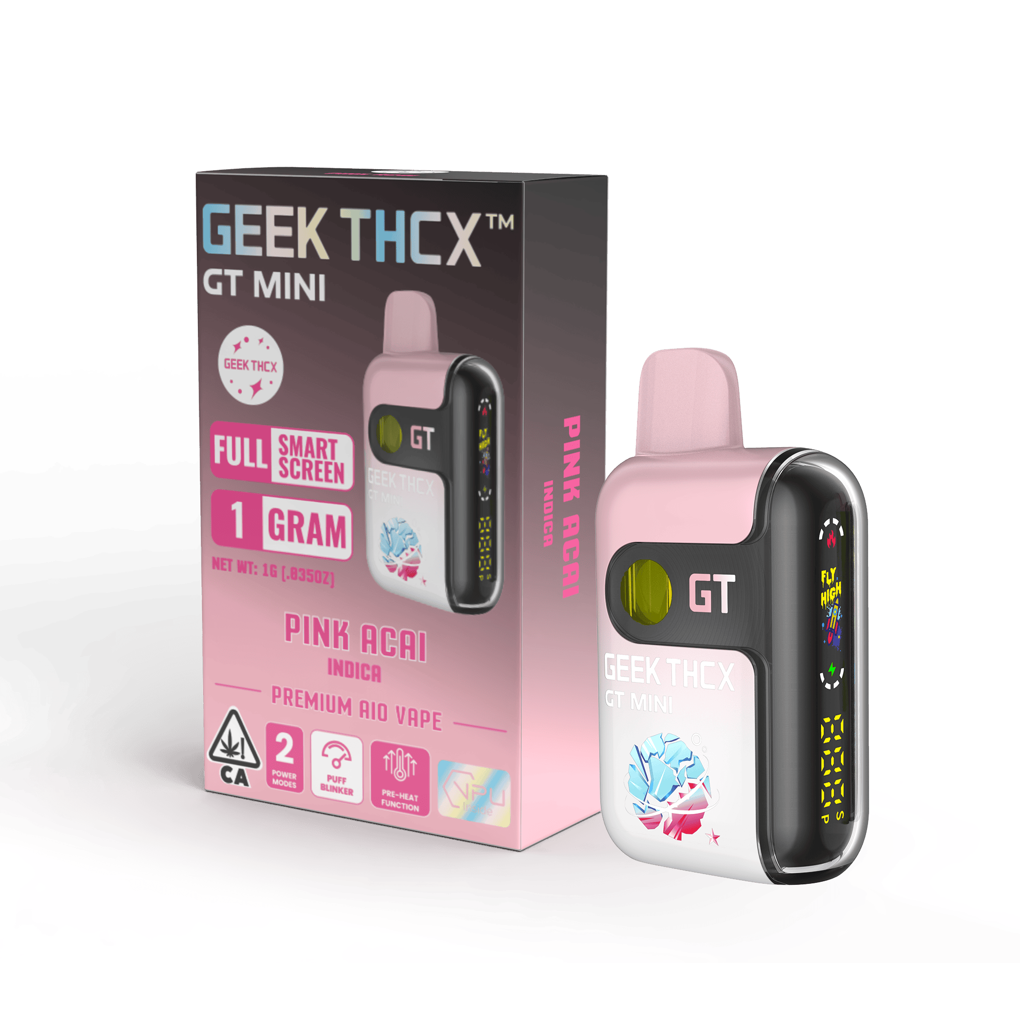 Geek Thcx - GEEK THCX | Pink Acai | Disposable | 1g - 1