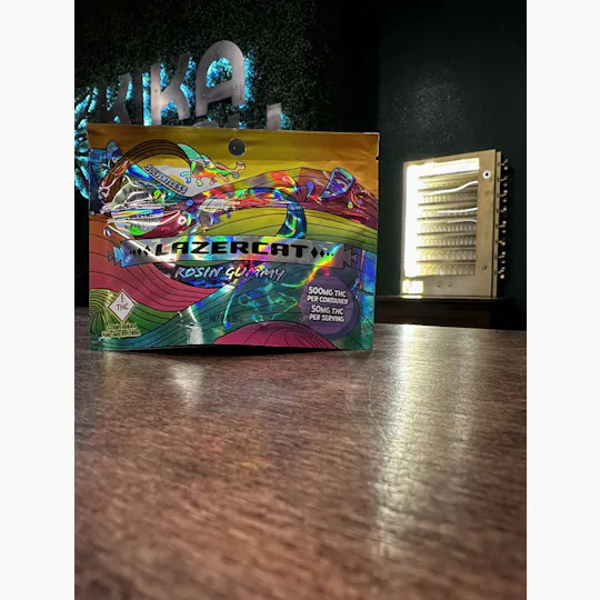 Lazercat - Lazercat | Blackberry & Tahiti Lime Rosin Gummies | 100mg | 10pk | 10mg/ea - 1