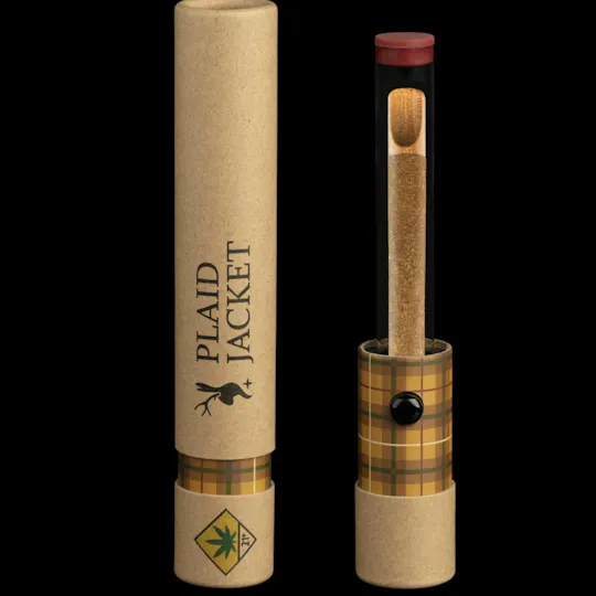 Plaid Jacket - Red Velvet | Infused Blunt | 1g - 1