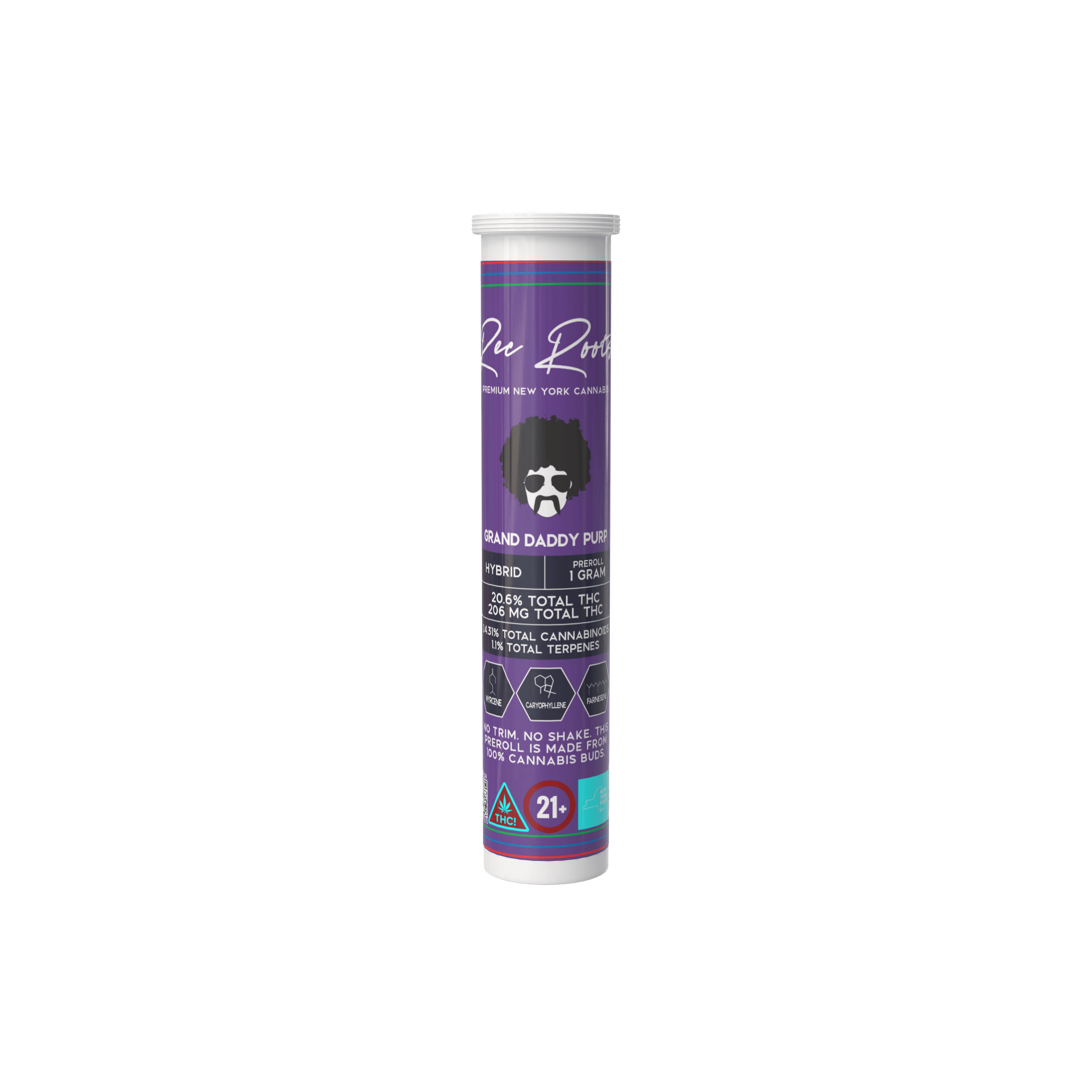 Rec Roots - Grand Daddy Purp | Joint | 1g - 1