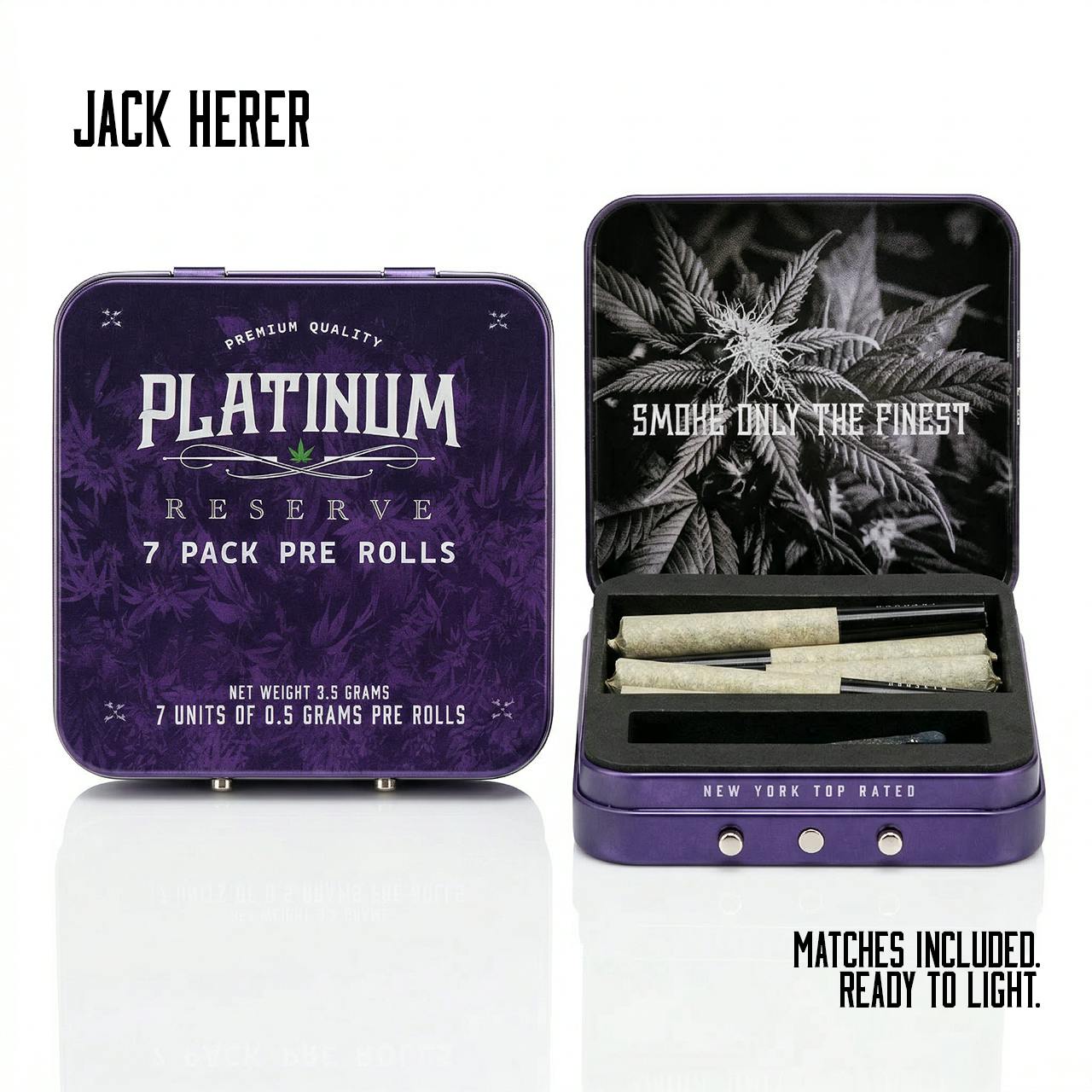Platinum Reserve - Jack Herer | Minis | 0.5g each | 7pk - 1