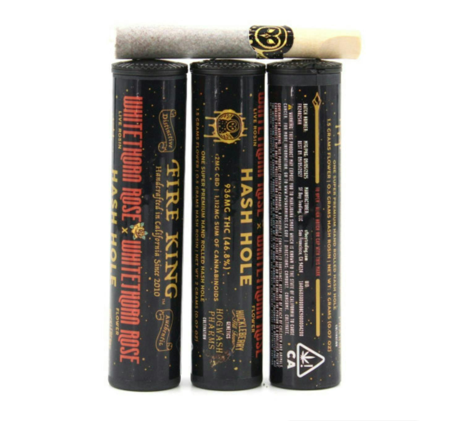 Fire King - Fire King | Whitethorn Rose | Infused Joint | 2g - 1