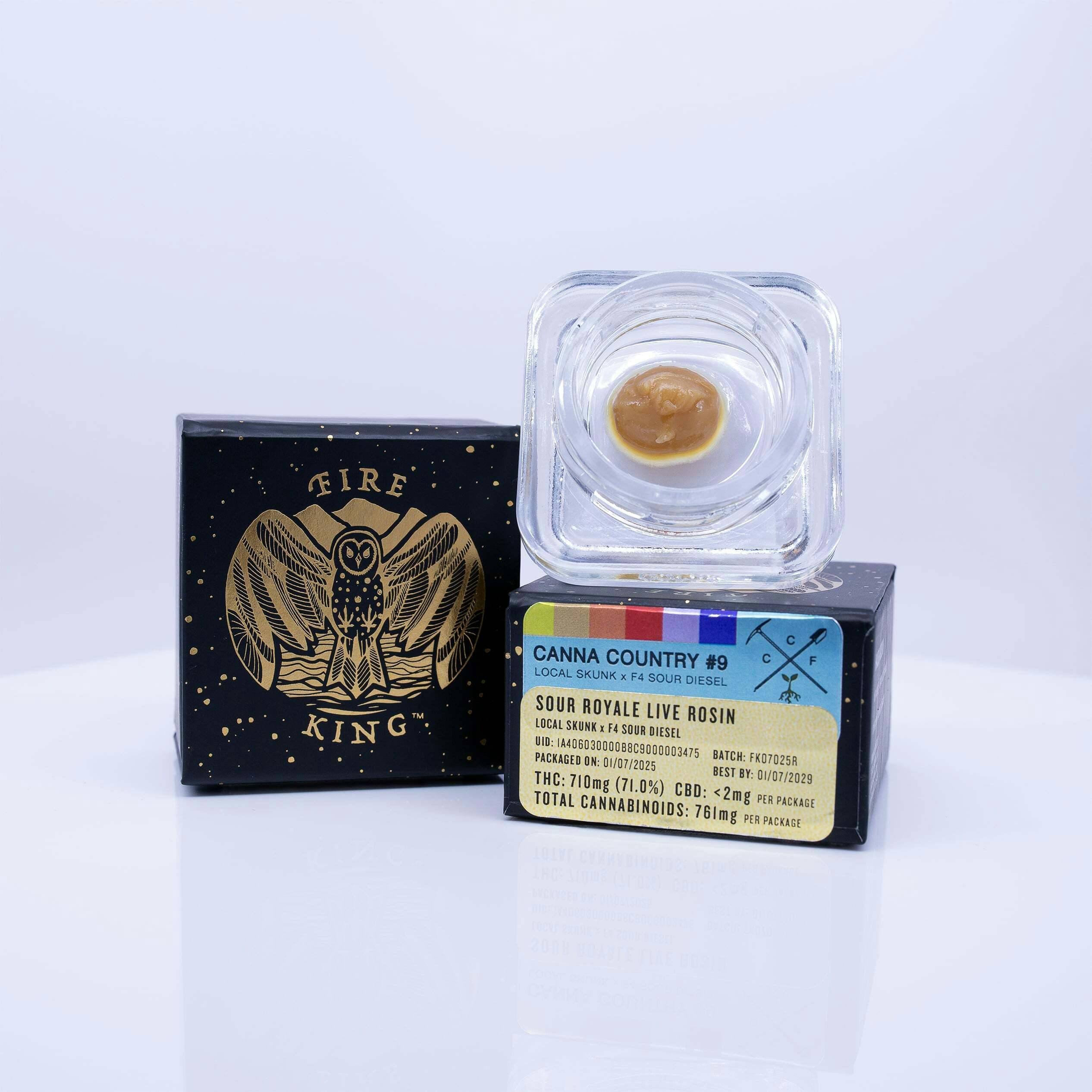 Fire King - Fire King | Sour Royale | Live Rosin | 1g - 1